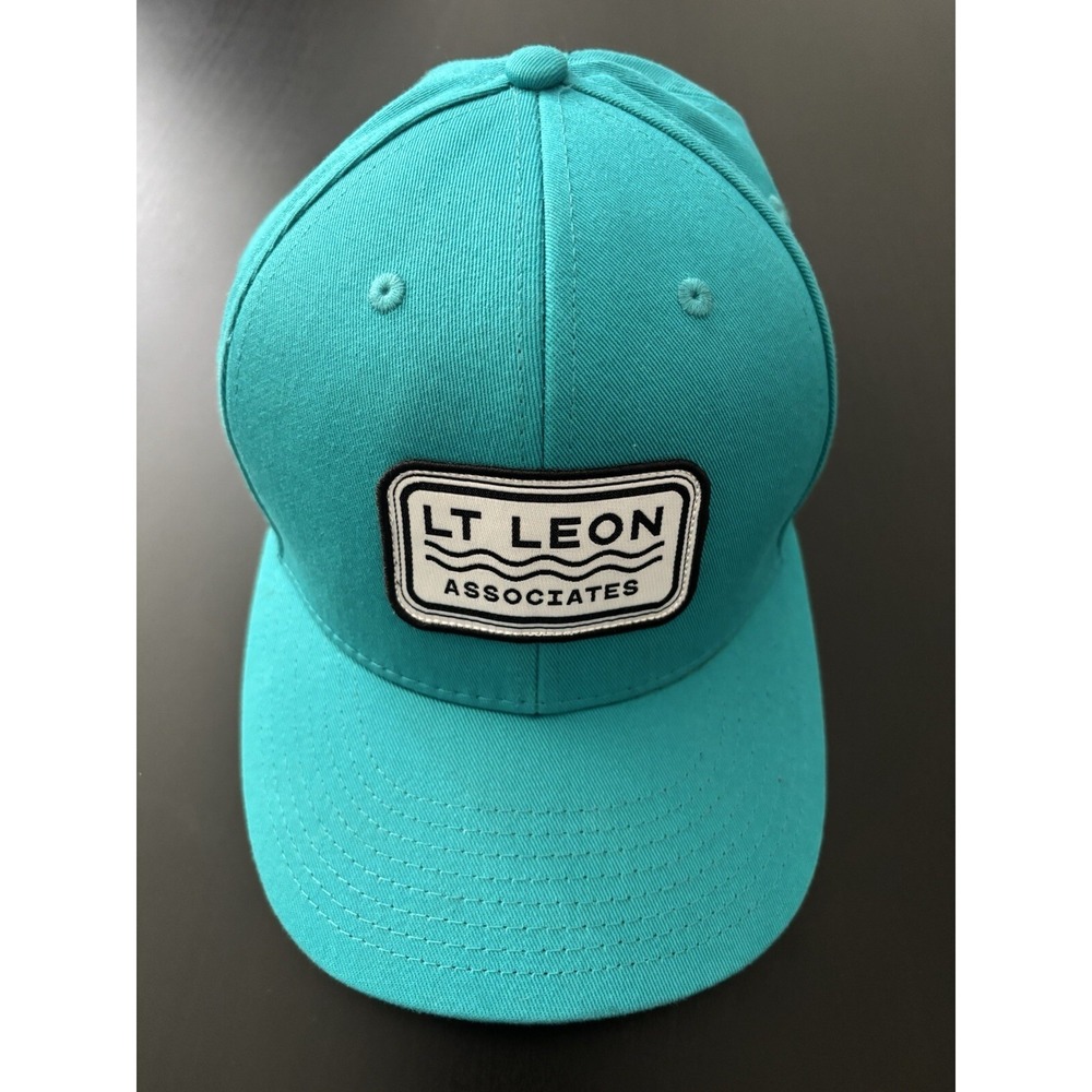 Lt. Leon Associates Wave SnapBack Hat Teal Aqua Green Blue OSFM Pukka Hats